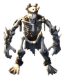 The knitbone, as the game draws it: the drowned ossuary monster, seen from the front.