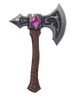 The icon of Bonecutter's Hatchet, as the game shows it on the gear screen.