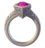 The icon of Cairnstone Ring, as the game shows it on the gear screen.
